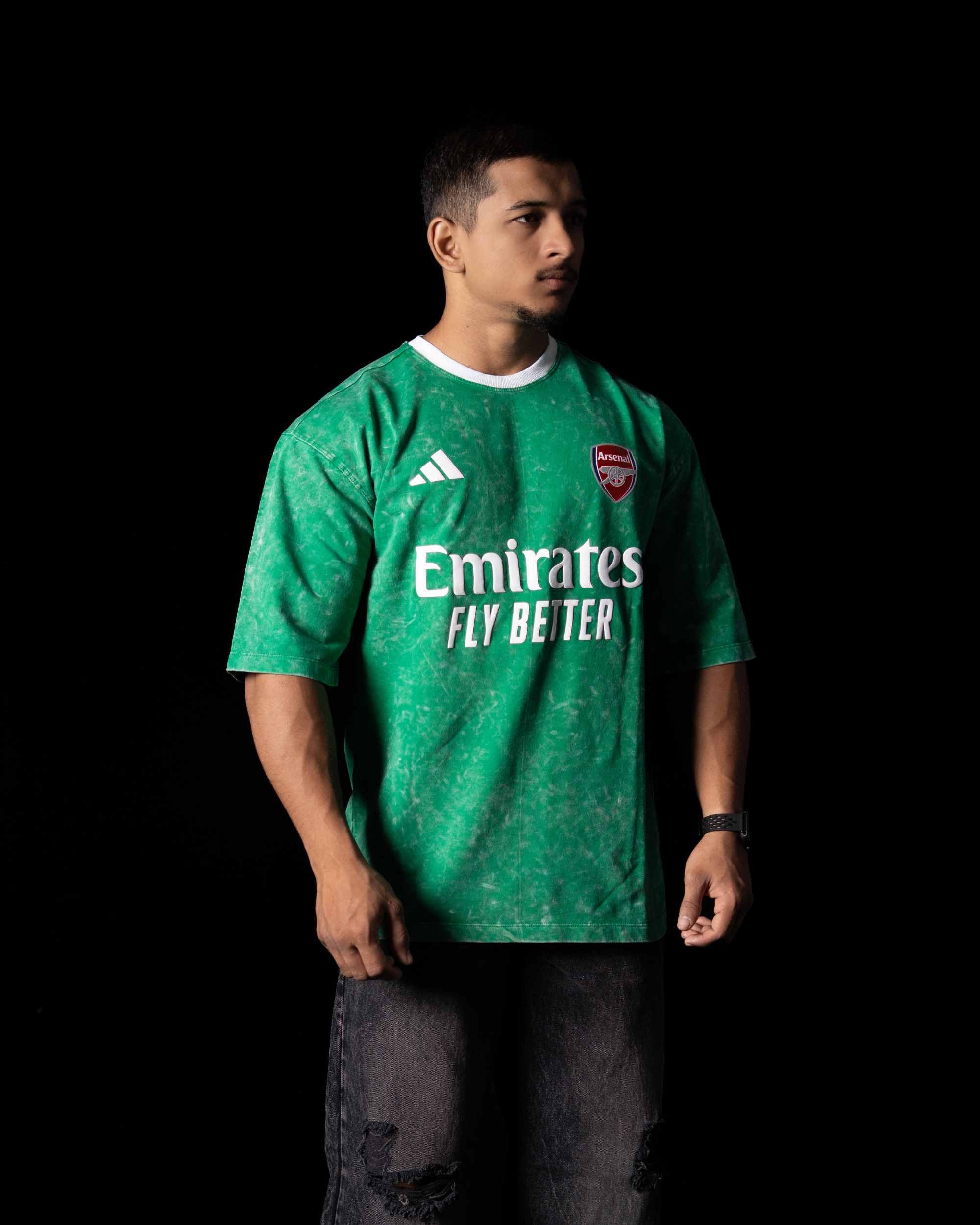 Arsenal Acid Wash Street - Light Green