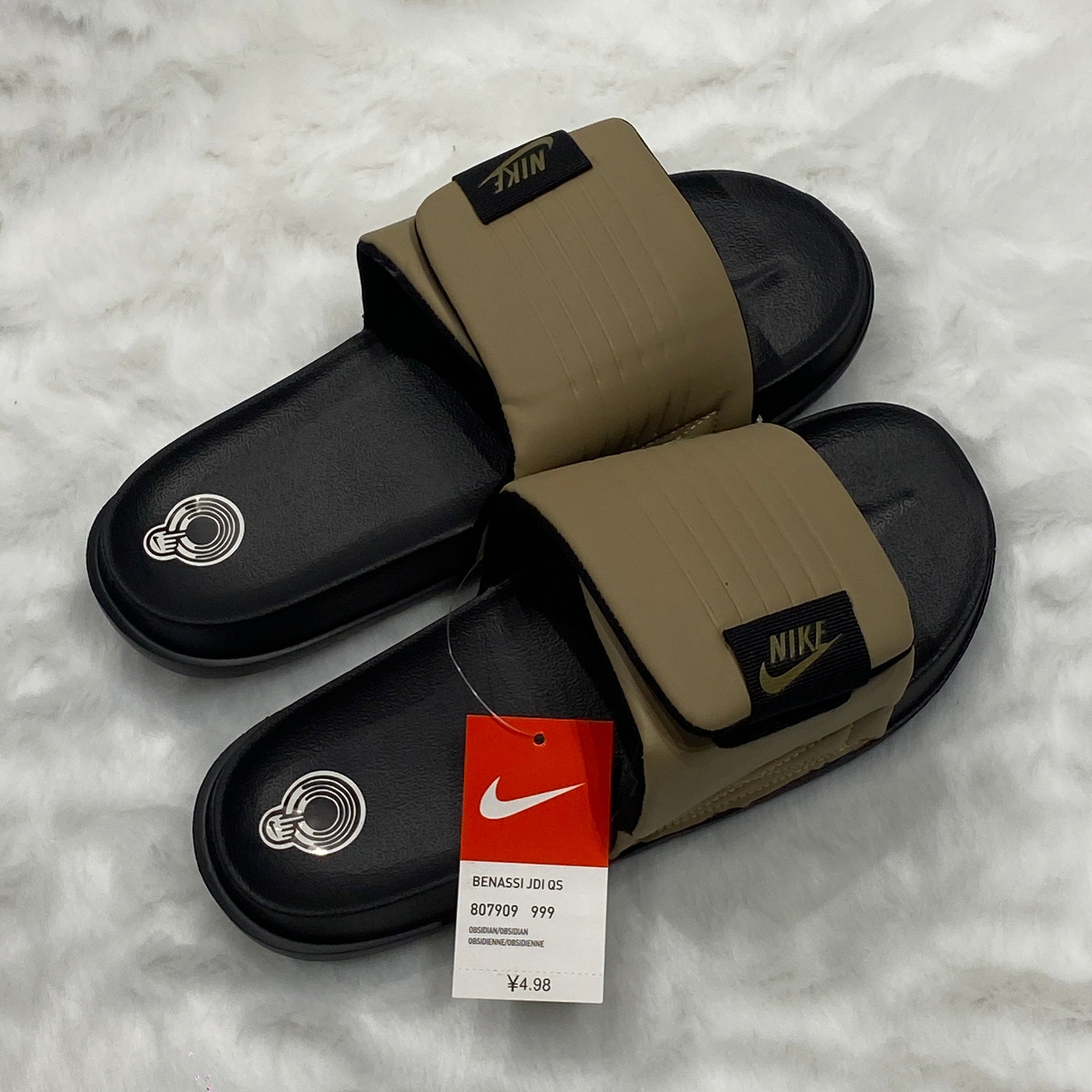 Nike Benassi JDI "Fanny Pack" Slides